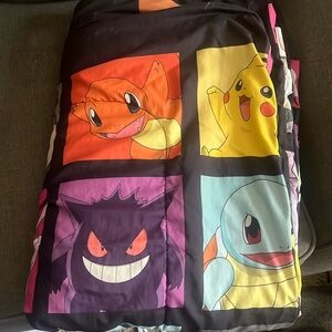 Pokemon twin comforter blanket